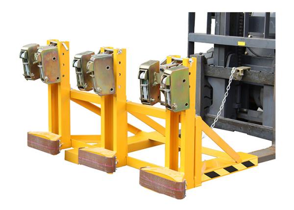 Capacidade automática montada empilhadeira 1500Kg de três cilindros do Eagle-aperto dobro do grabber do cilindro da Borracha-correia de DG1500B
