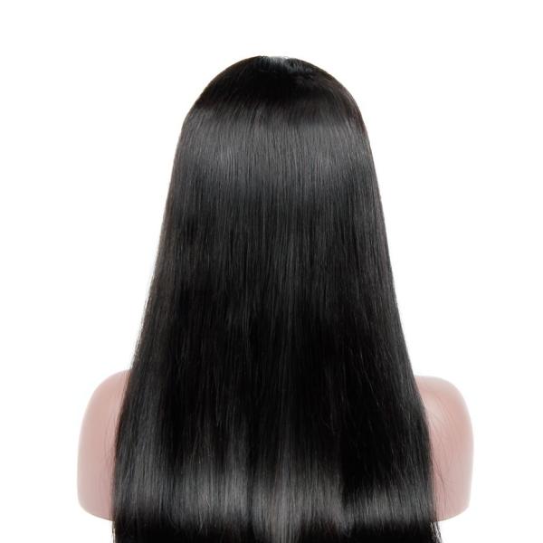 Brazilian Full Lace Human Hair Wig Straight Medium 10