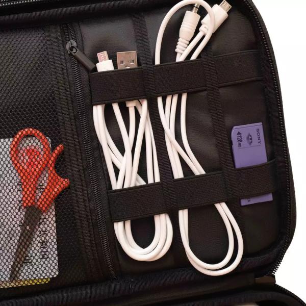 Velvet Multiscene Camping Storage Bag For Travel Electronic Organizer