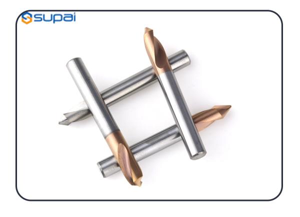 Diâmetro 4 dos bocados de broca do ponto do CNC do revestimento de lata 6 8 10mm para a perfuração de alumínio de aço inoxidável