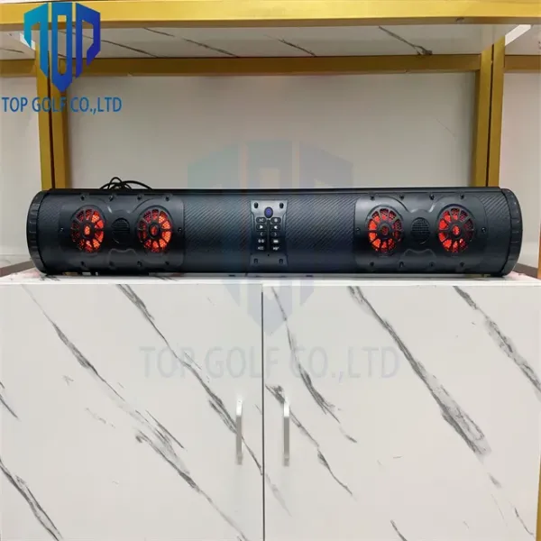 Dual Woofers & RGB LED Lights Bluetooth 27