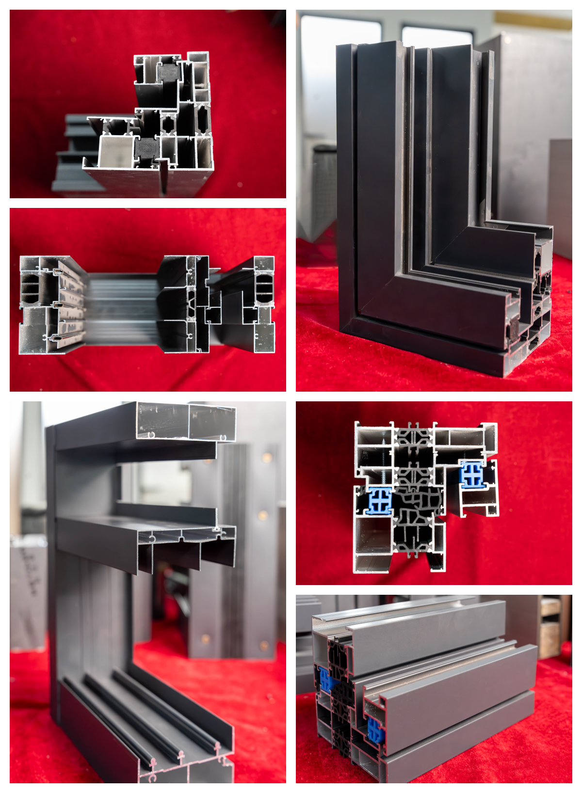 Modern Folding Double Glass Window Thermal Insulation Windproof Aluminum Alloy Frame Customized Size Kitchen Hotel Exterior Use