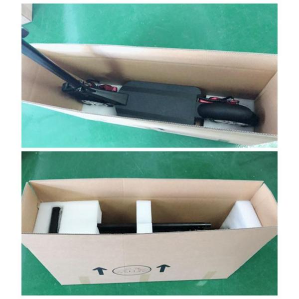 Aluminium Alloy Long Range Electric Scooter Foldable 10 Inch Tire 120 X 30 X 60cm