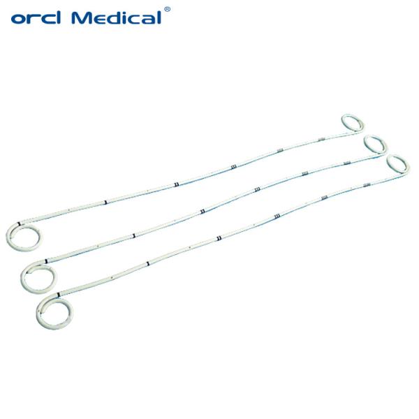 Материал TPU Двойной стент с хвостом свиньи, Двойной катетер мочеиспускания J