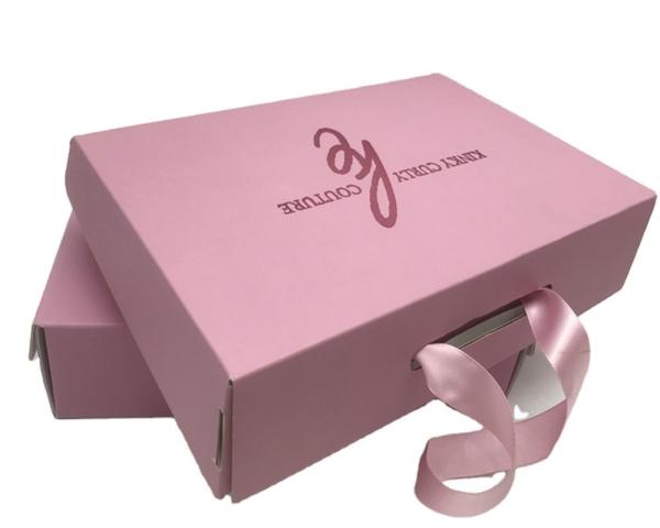 Kraft Recycled Cardboard Custom Printed Mailer Boxes For Apparel Clothing Packaging