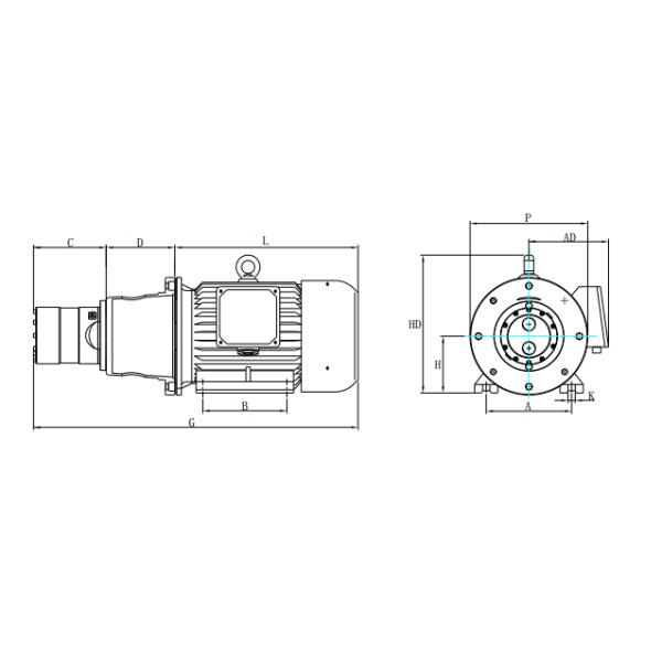 DHP 2.1 Axial Piston Pump (7.8kg, 80Bar) – High-Pressure Water Treatment Consumables for Industrial RO/Desalination