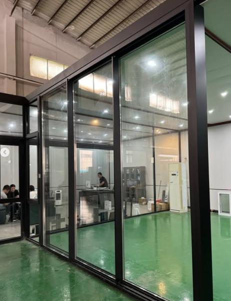 Door And Window Design  Insulating Glass  Aluminum Frame Sliding Door With Accessories
