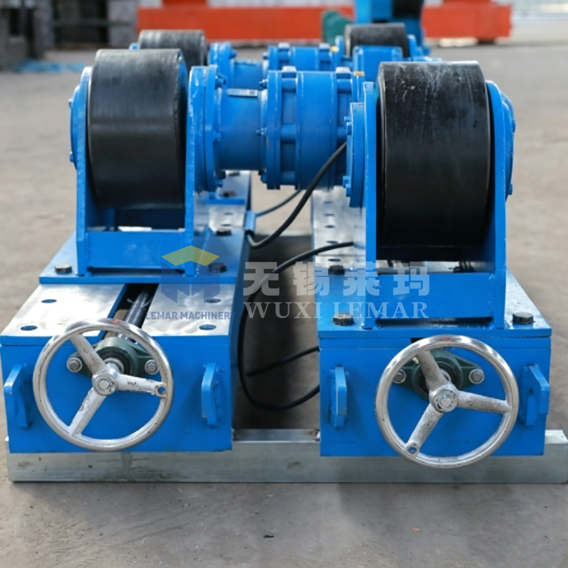 5 Ton Adjustable Boiler Cylinder Welding Rotator | Light Duty Tank Turning Rolls