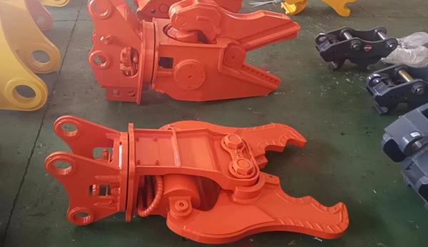 20ton Excavator Concrete Crusher / Excavator Jaw Crusher For JCB 3dx JCB302 CAT 432F