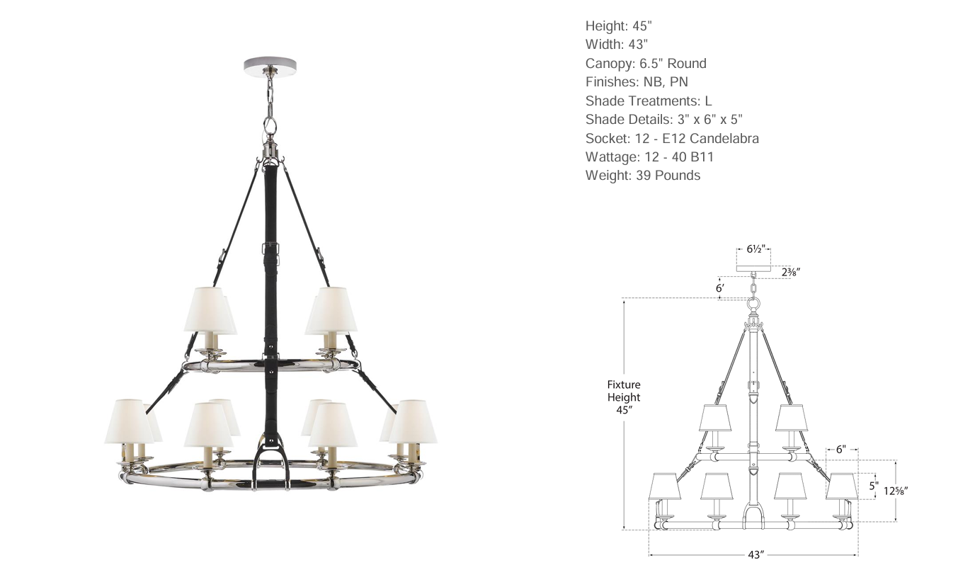 Antique Brass Two-tier Ring Chandelier Modern Luxury Dining Room Pendant Ceiling Light with 5-Year Warranty