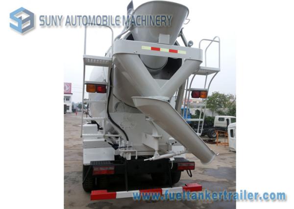 Dongfeng 153 White 10 Wheeler 8 M3 Beton Mixer Truck With 280 Hp Cummins Engine