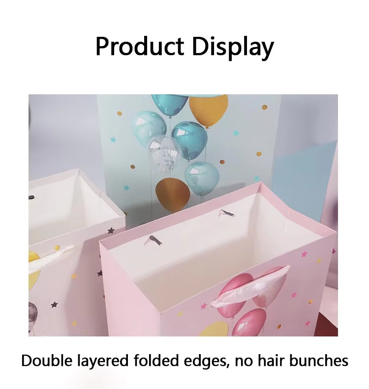 Holiday Handheld Birthday Gift Paper Bag