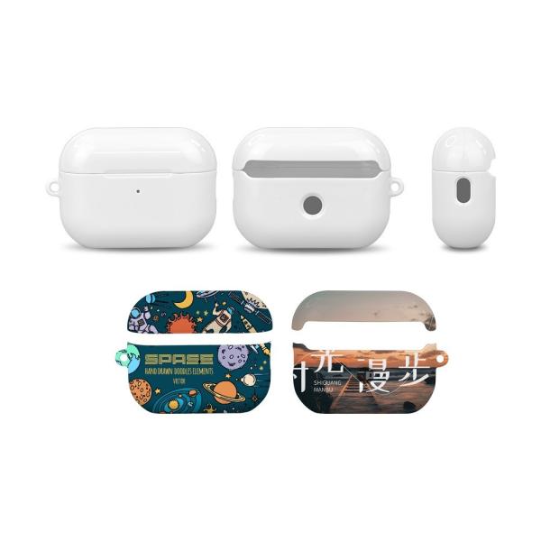 Air Pod Case Diy Logo カスタム 3D PC サブライメーション ブランク Airpod Pro 2 イヤホン保護カバー