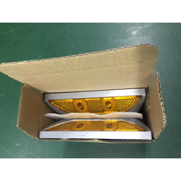 Дорожные конусовые знаки алюминиевые ретро-отражающие дорожные столбики с устойчивыми к ударам отражателями