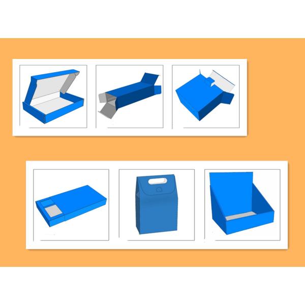 Подарочные коробки упаковки коробки высечки Kraft умирают штемпелюя упаковки подарочные коробки Degradable