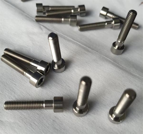 Gr1 Titanium Capital Hex Socket Bolts M6 20*60 / 80 / 100 / 120mm
