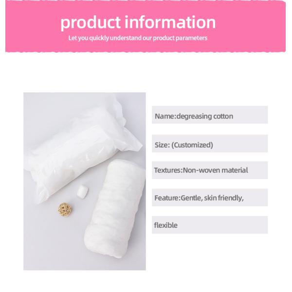Link Free Cotton Wool Balls 500g Sterile Cotton Wool For Medical Makeup Removal