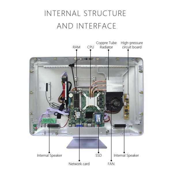 OEM 27 Все в одном рабочий стол с IPS панелью DDR3 4GB/8GB/16GB Опциональный моноблок AIO ПК