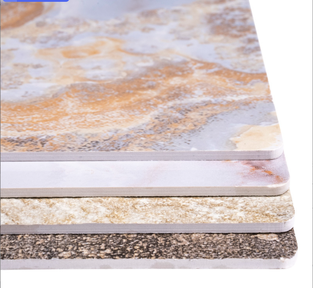 1220x2440mm Decorative Plastic Wall Panels 3mm Decor Interior Wood Effect Pvc Cladding