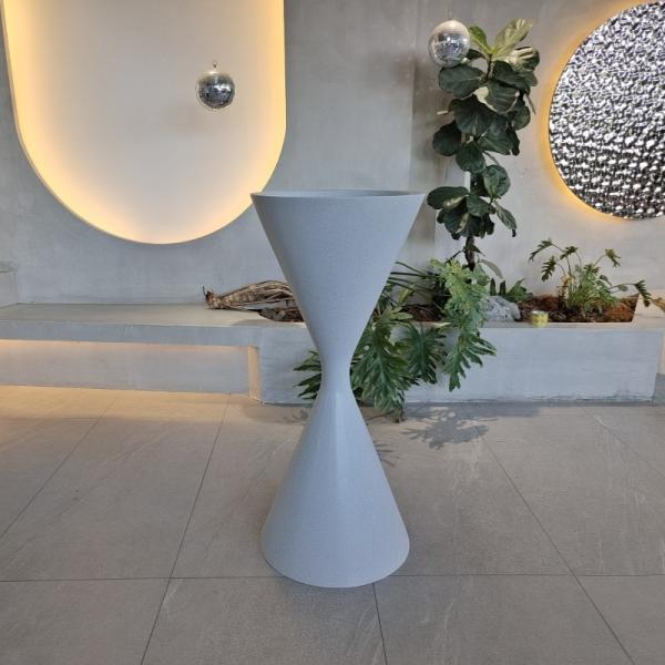 Торговые центры Резиновая стекловолокна Искусственные цветочные плантаторы для внутреннего наружного декора