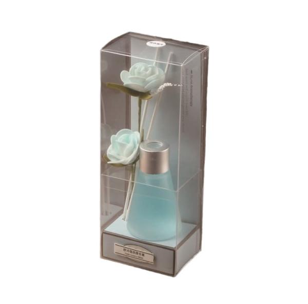 Boîte d'emballage en PVC transparent imprimé en plastique transparent pour présentoir, boîtes d'affichage en plastique transparent pliables