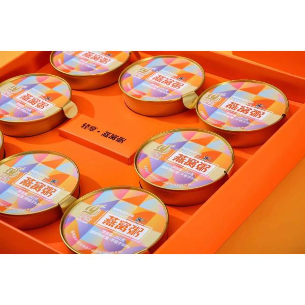 Легко открыть крышку из алюминиевой фольги для приготовления пищи на огне с индивидуальным логотипом