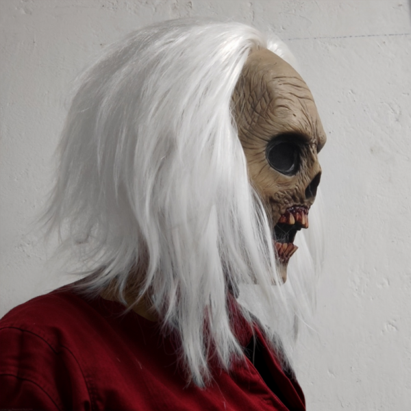 Realistic Latex Zombie Mask One Size Fit Most for Halloween Parties and Cosplay