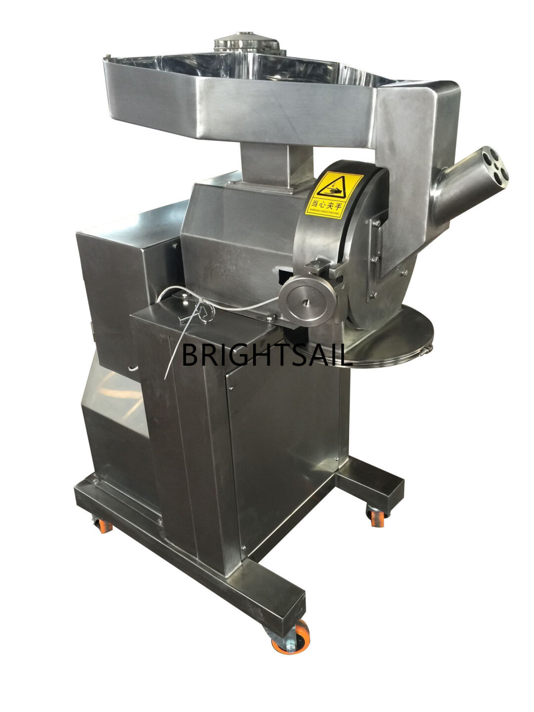 Puffed Corn Kernel Crusher, High-Speed Hammer Mill, Food and Chemical Powder Crusher, Small Powder Crusher, Powder Processing Machine