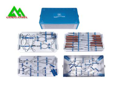 Special Surgical Medical Instrument Kit For Lumbar Vertebrae Metal Material