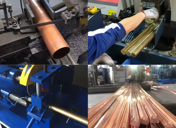 Tubo de cobre rojo médico 8mm 10mm 15mm 22mm 28mm 30mm 35mm 50mm Ingeniería de gas