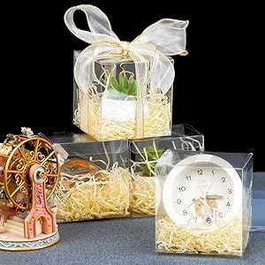 Plastic Clear Gift Boxes For Wedding,Birthday,Easter Mother'S Father'S Day Party PP Box, PET Box, Gift Package