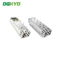 Connecteur de fibre d'ODM 1x1 15U SFP d'OEM pour le type d'ajustement de presse de carte PCB