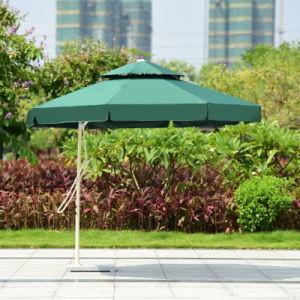 Parasole de jardim grande em quadro vermelho de 3 metros Parasole retangular OEM