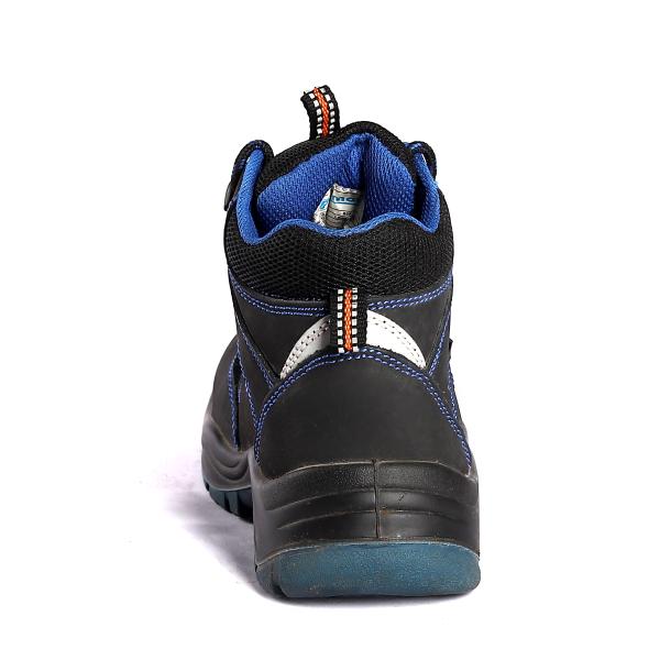 Steel Toe Cap PU Sole Safety Shoes for Oil and Chemical Resistance Shengjie High Quality Microfiber Work Boots