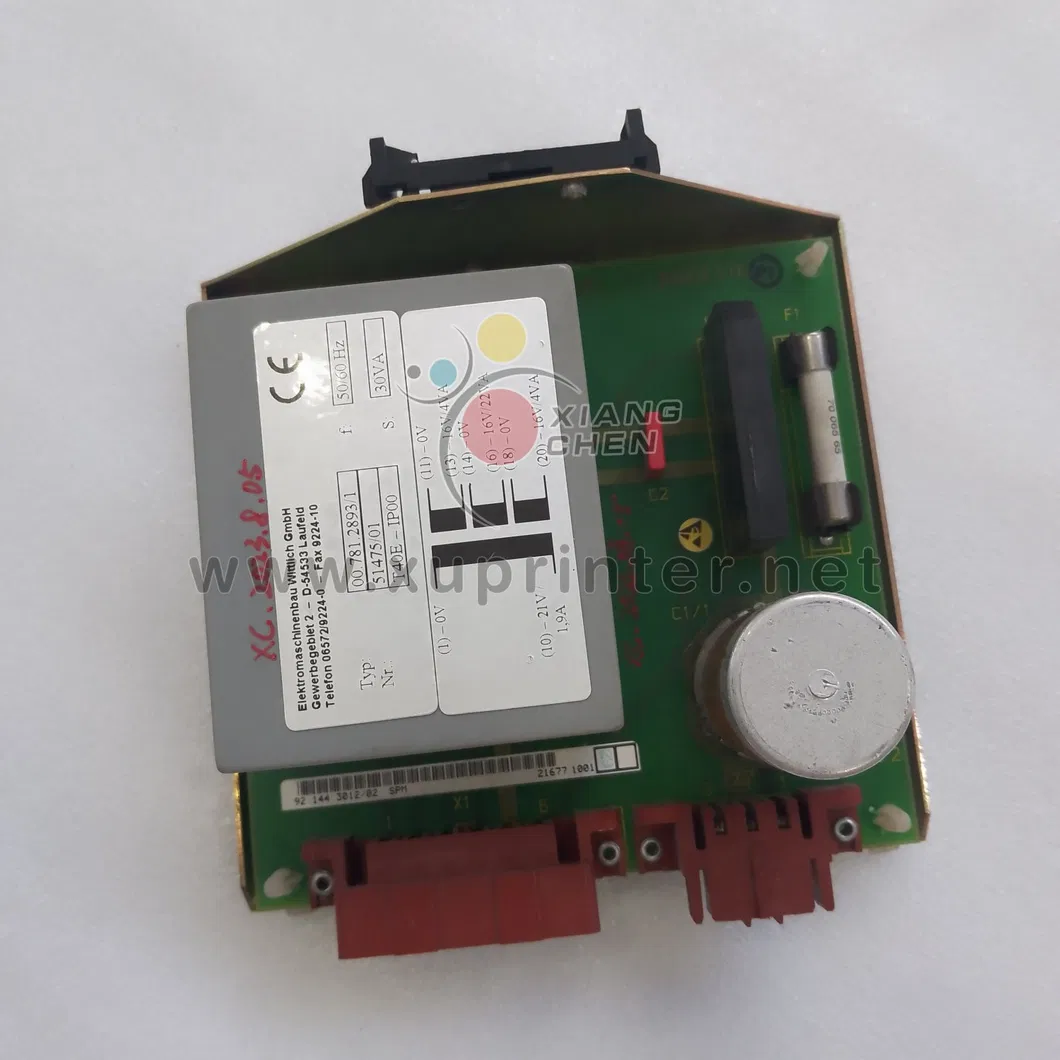 Original Circuit Board Spm 92.144.3012 Main Control Panel for Heidelberg Sm102 CD102 Sm74 Sm52 Offset Press Parts
