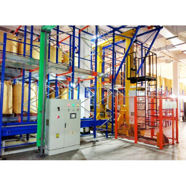 Two Way Radio Shuttle Racking and Stacker Crane Floor Supported SRM Storage And Retrieval Machine ASRS Automatic Storage And Retrieval System