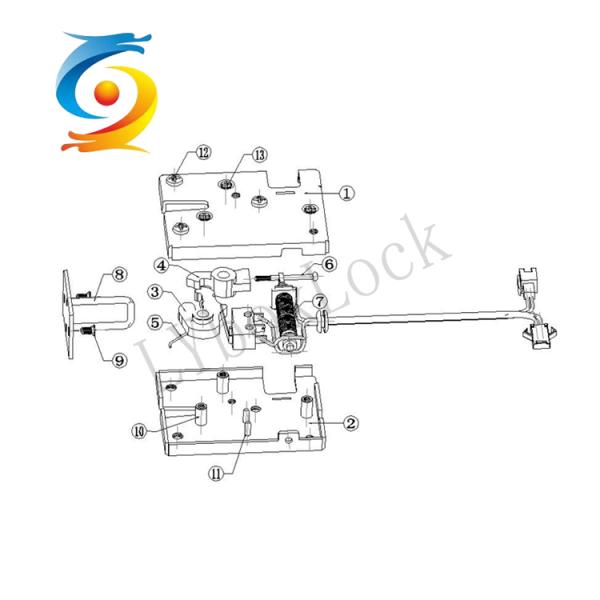 12v / электромагнитный электрический шкаф 24v запирает OEM вытягивая умный замок