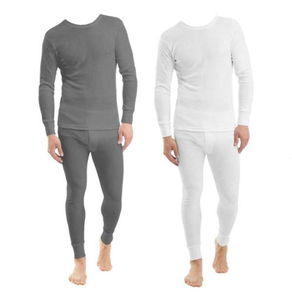 Long Sleeves Bamboo T Shirt And Pants Thermal Underwear Sets Anti UV