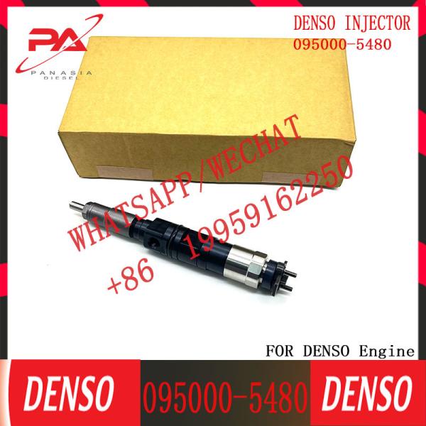 Inyector de combustible diésel de tren común 095000-5480 para el tractor 6045 RE520240 RE520333