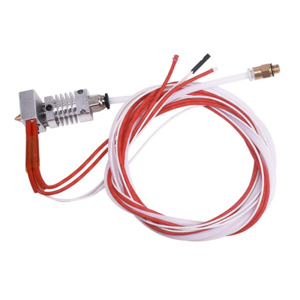 CR-10 Aluminum Heating Block Red 3D Printer Extruder Kit 12/24V 40W