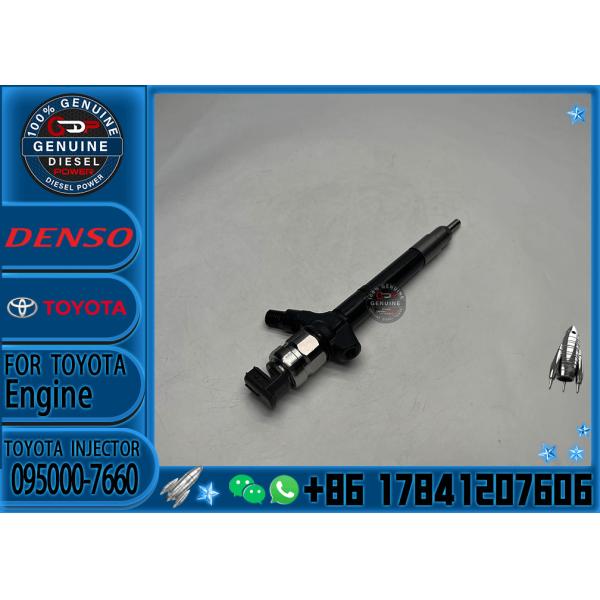 Высокопроизводительный топливный инжектор 095000-7660 Common Rail Injector 23670-0R190 для Toyota