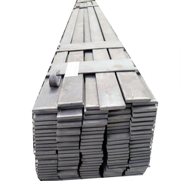 Construction Material Flat Steel Rod Q195 SS400 Mild Black Steel Flat Hot Rolled