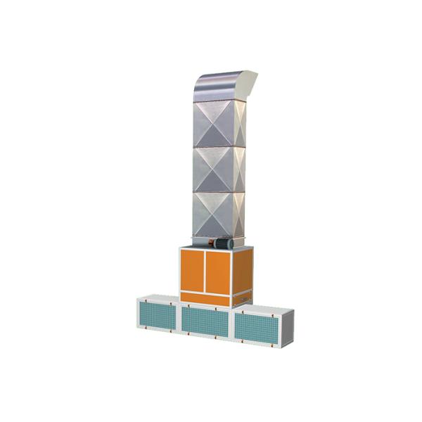 220V 380V Paint Booth Exhaust Fan 5.5Kw For Repair Shop