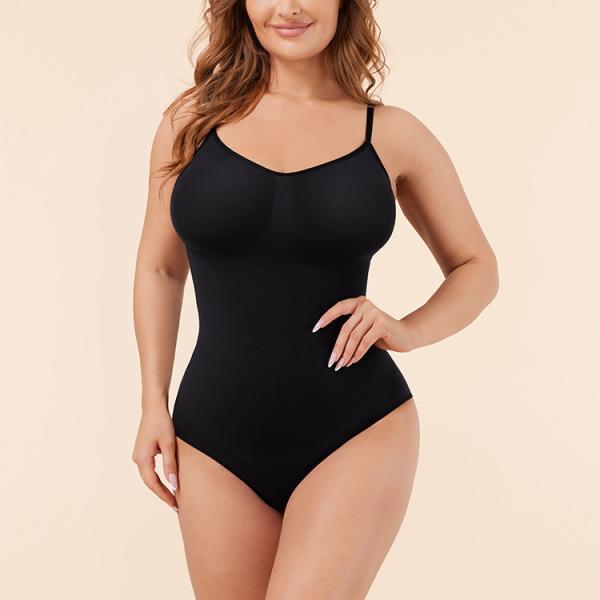 HEXIN Women Floral Lace Sculpting Shapewear Tummy Control High Compression One Piece