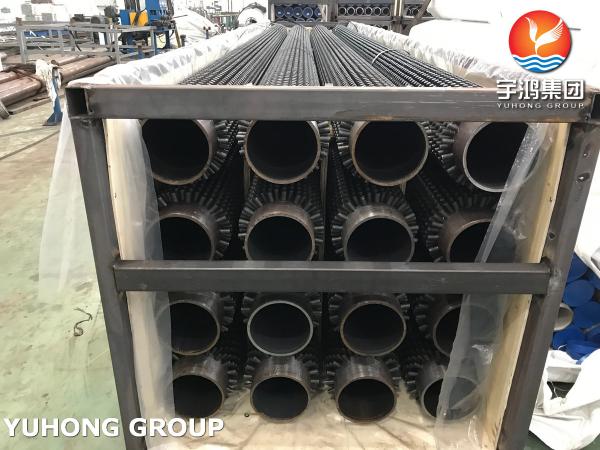 ASTM A106 GR.B Studded Tube Carbon Steel Seamless Pipe For Radiant Tube in Furnace