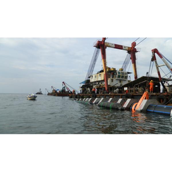 Two-chamber Marine Airbag for Boat Salvage & Buoyancy