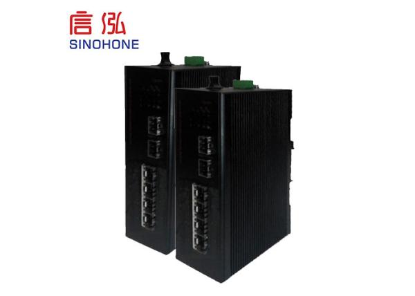 POE Ethernet 2 Port 100/1000M SFP And 4 10/100/1000M RJ45 Port Industrial Switch