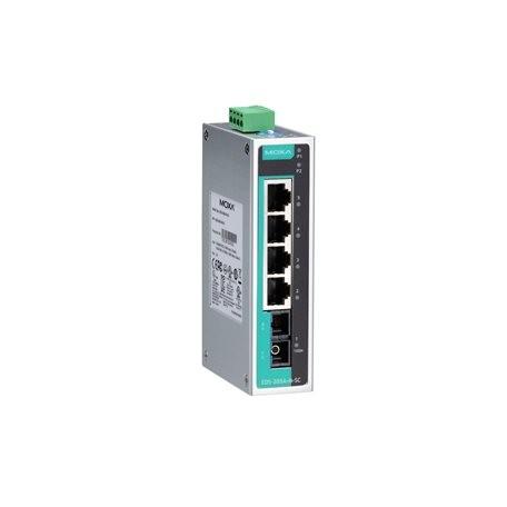 Practical Moxa EDS-205A  5-port compact unmanaged Ethernet switches
