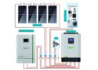 5kw completo de la Sistema Solar de la rejilla con los paneles solares del inversor