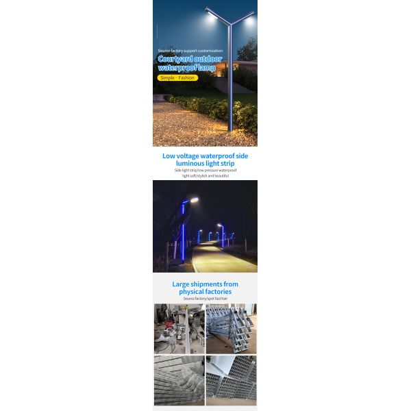 Outdoor Community Led Solar Street Lamp IP65 Customizable 3m 3.5m